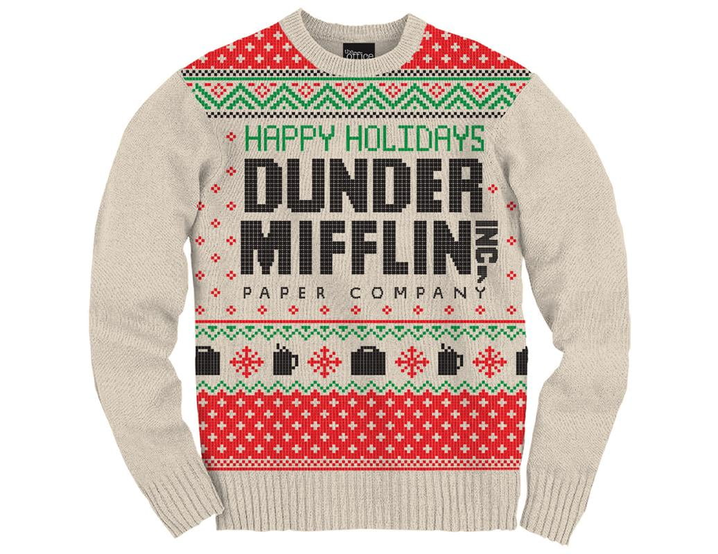 dunder mifflin christmas sweater