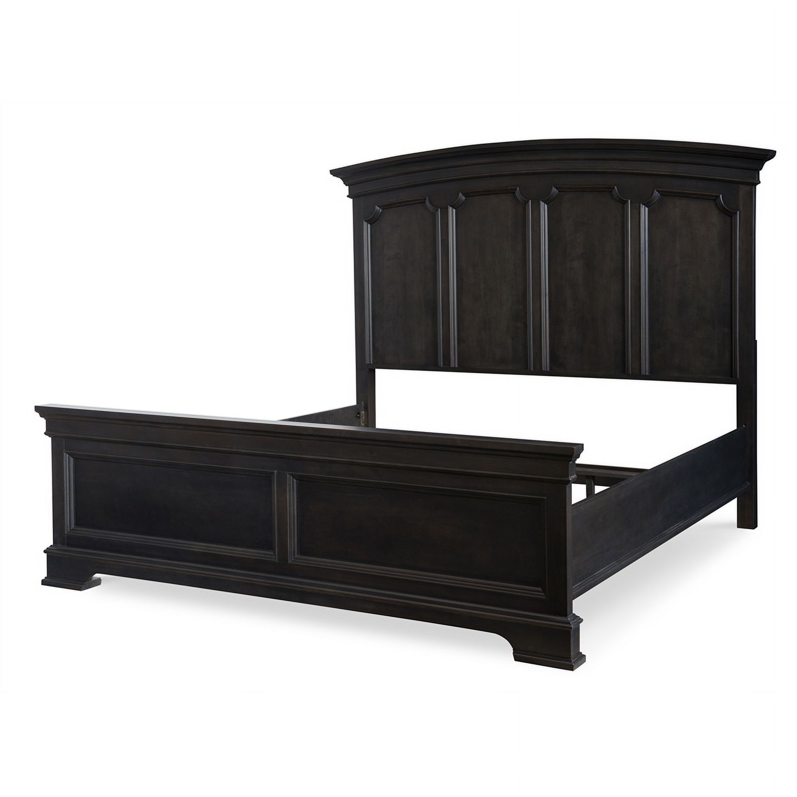 Townsend King / California King Wood Sepia Charcoal Arched Panel Headboard - image 4 of 5