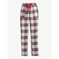 Joyspun Women’s Flannel Lounge Pants, Sizes S to 3X