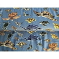 thumbnail image 4 of Sea Turtle Japanese Fabric Blue Twill Fabric KTS-6606 1/2 Yard Light Blue, 4 of 5