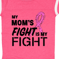 thumbnail image 4 of Inktastic My Moms Fight is My Fight- Breast Cancer Awareness Boys or Girls Baby Bodysuit, 4 of 5