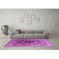 thumbnail image 3 of Ahgly Company Indoor Rectangle Persian Purple Traditional Area Rugs, 7' x 10', 3 of 4