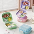 thumbnail image 5 of Light Weight 7 Compartment Pills Container Organiser Dustproof Design Case Leakproof Medication Box, 5 of 8