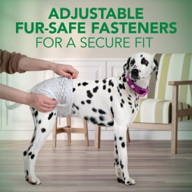 Vet's Best Comfort Fit Disposable Female Dog Diapers - Small, 12 Ct.