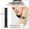 thumbnail image 4 of ALMNVO Braided Loop Compatible with Google Pixel Watch 2/Pixel Watch Band Women Men  Nylon Sport Loop Strap for Google Pixel Smartwatch 2023/2022, 4 of 12