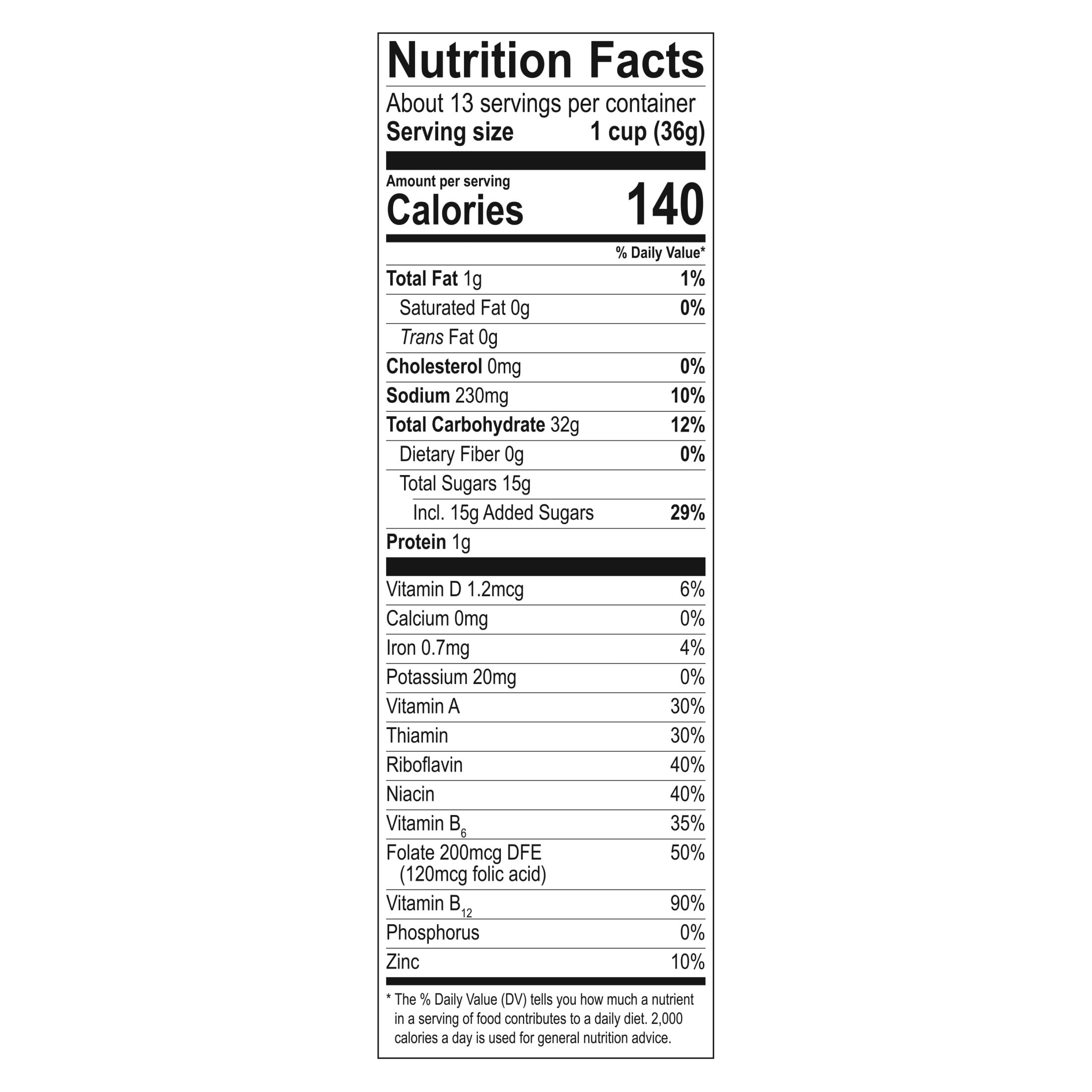Malt-O-Meal Fruity Dyno Bites Gluten Free Breakfast Cereal, 17 oz Resealable Bag