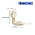 thumbnail image 5 of Space Saving Wall Mounted Suction Cup Hair Dryer Organizer Bathroom Accessory, 5 of 16