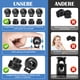 thumbnail image 3 of Elemento esencial para la producción de bricolaje, cierre elástico de resorte para una colocación suave y sencilla, botón de bloqueo de cordón que no se desliza, 30 piezas de palanca de resorte de, 3 of 7