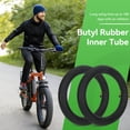 thumbnail image 3 of 2Pcs 14x2.50 Inner Tube 14 Inch Replacement Tube, 14 Inch Electric Bike Tire Tube with Angled Valve Stem for Replacement Electric Scooters and E-Bike, 3 of 7