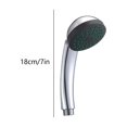 thumbnail image 3 of High Pressure Shower Head, Handheld Shower Head With 2 Power Wash Nozzles, Non Clogging Spray Head, Polished Chrome Bathroom Fixture, Strong Water Flow, Easy Install Shower Accessory, 3 of 6