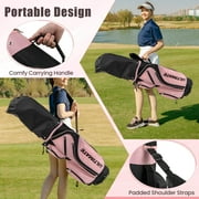Costway Ladies Womens Complete Golf Clubs Set 10 Pieces Includes Alloy Driver