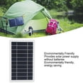 thumbnail image 4 of Solar Panel, Nvironmentally Friendly DC Female Portable 5W Solar Charging Panel High Conversion Rate  for Radio, 4 of 7