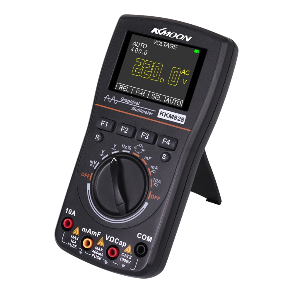 KKMOON KKM828 2 in 1 Digital Multimeter Graphical Portable Automotive