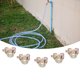 thumbnail image 5 of Sujetador De Manguera, Superficie De Abrazadera De Manguera Tornillo Galvanizado Anti Esquina Muerta Hierro Sólido Para Petroquímicos Para Vehículos De Motor Para Productos Mgaxyff Otros, 5 of 8