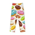 thumbnail image 4 of Disketp Color Donut Men'S Pajama Pants - Ultra Soft Fleece Sleep And Lounge Pants (Size: S-Xxl), 4 of 9