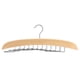 thumbnail image 1 of Corbatero De Madera Natural, Colgador De Corbatas Y Cinturones Para Armario, Colgador De Corbatas Para 24 Corbatas, Cinturones, Bufandas, Accesorios Y Más, 40 X 13 X 14 Cm, 1 of 8