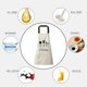 thumbnail image 4 of Delantal de cocina perfecl a prueba de aceite con bolsillos 65x72cm, 4 of 7