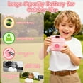 thumbnail image 4 of Kids Instant Print Camera, Front Rear Dual Selfie HD 1080P Video Digital Camera Toy for Boys Girls 4-10 Years Old, Pink, 4 of 9