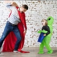 thumbnail image 2 of Disfraz inflable de extraterrestre de dinosaurio (versión para niños), disfraz de extraterrestre divertido para hombres adultos, 2 of 5