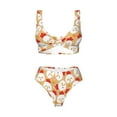 thumbnail image 4 of Rocae Cartoon Chicken for Bikini Set for Women Two Piece Sexy High Swimsuits Split Crossover Bikini Medium, 4 of 9