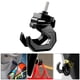 thumbnail image 3 of Elegante gancho para casco de moto o scooter, colgador de botellas con tornillo, fácil de usar Negro, 3 of 8