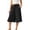 *1-Black, variant on Women's High Waisted Cotton-Linen Culottes,Drawstring Wide Leg Cropped Trousers For Women,Ladies Lightweight Summer Lounge Pants with Pockets,Wine,S-2XL