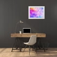 thumbnail image 3 of Phillip, Jamie 24x19 White Modern Wood Framed Museum Art Print Titled - Plinko Pink 2, 3 of 4