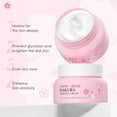thumbnail image 6 of Sakura Essence Cream Facial Moisturizer, Daily Hydrating Repair Face Cream with Niacinamide and Sodium Hyaluronate for All Skin Types, Face and Neck Cream to Smooth Skin, 6 of 7