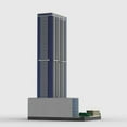 thumbnail image 3 of Panorama Tower 1/650th Scale Modular Buildings Blocks MOC-42852 Bricks Toys Set 4008pcs, 3 of 6