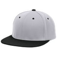 thumbnail image 2 of Pacific Headwear Premium P-Tec Flexfit Cap Es342 Silver/Black S/M, 2 of 2