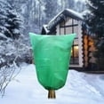 thumbnail image 4 of Thickened Winter Plant Frost Protection Cover with Drawstring | 80x100cm Cold Proof Cover for Garden Plants, Shrubs & Vegetables | Freeze Protection for Delicate Flowers & Small Trees, 4 of 6