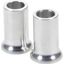 Allstar Performance ALL18716 Tapered Spacer - 3/8 in ID - 1 in Thick - Natural Aluminum - Universal - Pair
