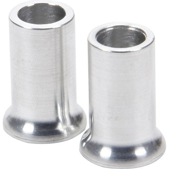 Allstar Performance ALL18716 Tapered Spacer - 3/8 in ID - 1 in Thick - Natural Aluminum - Universal - Pair