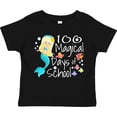 thumbnail image 3 of Inktastic 100 Magical Days of School with Blue Mermaid and Fish Boys or Girls Toddler T-Shirt, 3 of 5