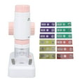 thumbnail image 2 of Microscope For Kids,  2 In 1 12PCS Slides LED Lighted HD Pocket Kids Microscope For Observation, Science Kit Educational Toys, 2 of 8