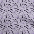 thumbnail image 1 of oneOone Rayon Pastel Purple Fabric Floral Retro Dress Material Fabric Print Fabric By The Yard 56 Inch Wide, 1 of 5