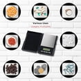 thumbnail image 3 of WWS-High Precision Pocket Scale - Stainless Steel Platform - 17 oz / 500 g Capacity - Black, 3 of 4