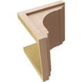thumbnail image 6 of 12"W x 12"D x 12"H Wide Warren Rough Cedar Woodgrain TimberThane Corbel, Primed Tan, 6 of 6