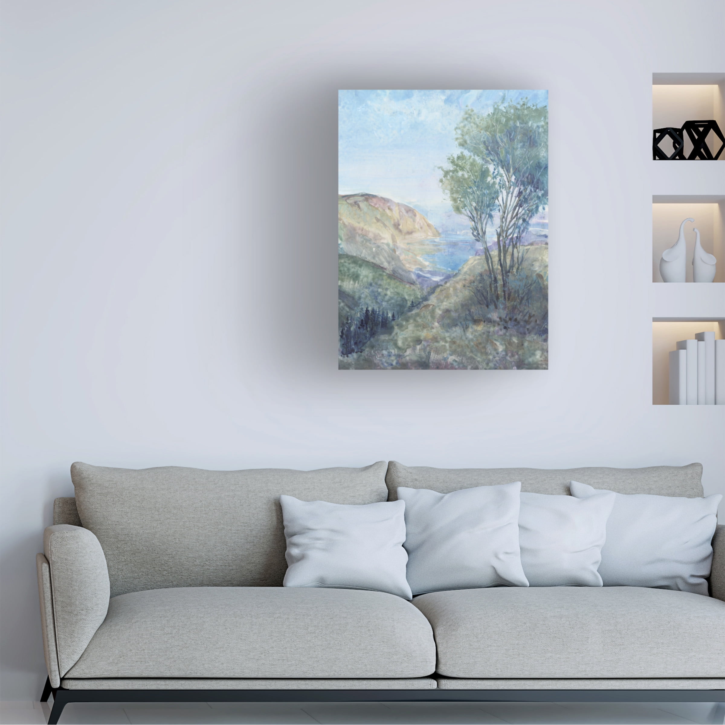Tim OToole 'Scenic View II' Canvas Art