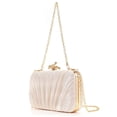 thumbnail image 4 of Yotami Clutch Purses for Women Evening/Wedding Chic Woven Bag Formal Purse Designer Handbags Gifts for Mother Beige, 4 of 4