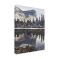 thumbnail image 2 of Canvas Wall Art - Sasha 'Lake Reflections' Wall Art for Living Room, Bedroom, or Office Décor by Trademark Fine Art - 24 x 32 Inches, 2 of 4