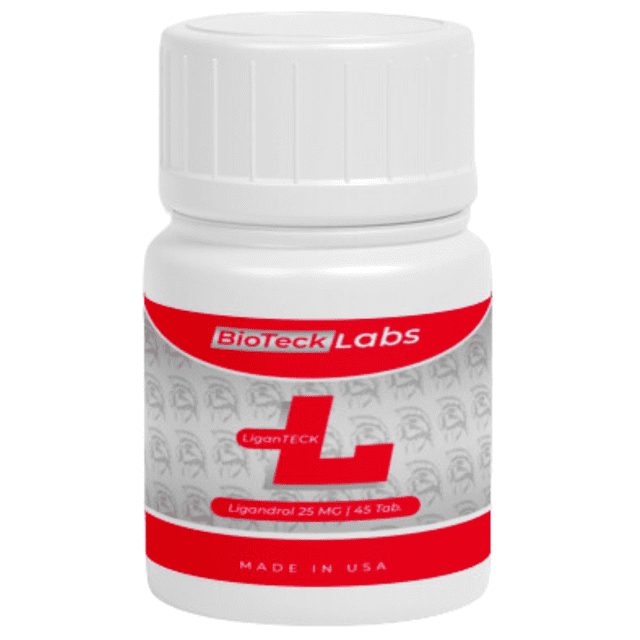 BIOTECKPHARMA| SARMS Ligandrol 25 mg 45 tabletas, Peptidos para el entrenamiento.