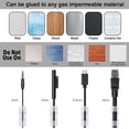 thumbnail image 4 of Cable Clips [16 Pieces(Transparent，L)], Cable Tidy Clips, Adhesive Cable Clips, for Managing Cables Wires in Home or Office, 4 of 5