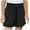 Black, variant on Kids Active Shorts Loose Fit Red Shorts Elastic Waist Cute Outfits for Girls 11-12 Years