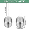 thumbnail image 3 of Tea Infuser Tea Infuser For Loose Tea Tea Infuser Stainless Steel, 3 of 5
