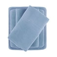 thumbnail image 3 of Comfort Classics Micro Fleece 4-Piece Blue Sheet Set, King, 3 of 7