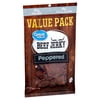 Great Value Peppered Beef Jerky Value Pack, 10 oz