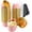 Pink, variant on Gold Cupcake Liners with Lids 100Pack, 3.5Oz Mini Muffin Liners Cupcake Wrappers,Foil Cupcake Baking Cups,Disposable Ramekins Muffin Tins for Wedding Birthday Party, with Spoons-Gold