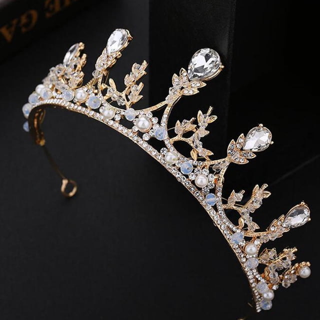 TABLETREANDS Tiara De Novia Con Cristal Y Aleación Para Vestido De Y Duradera