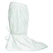 Dupont Boot Covers,Serged,White,XL,PK100 IC457SWHXL01000B